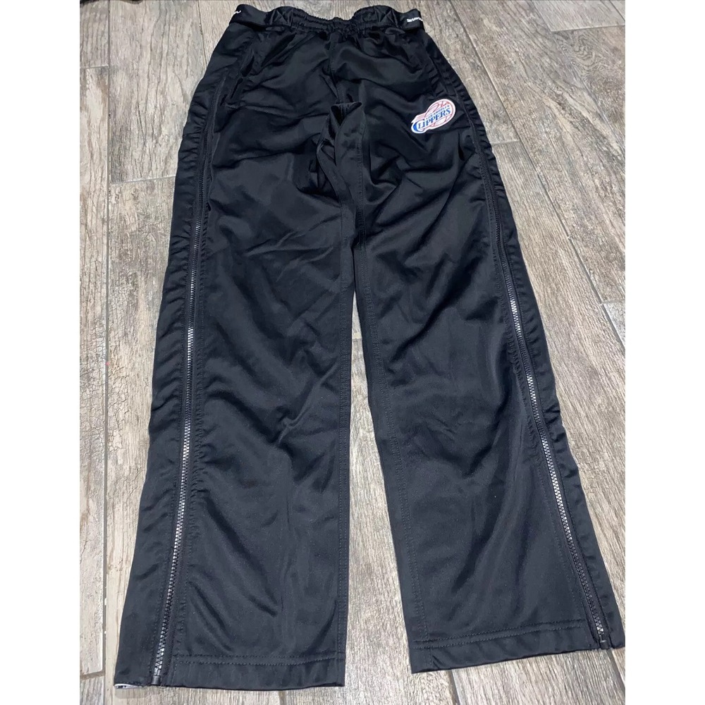 Mens Zipway Pants Size Medium NBA Los Angeles‎ Clippers Black Men's
